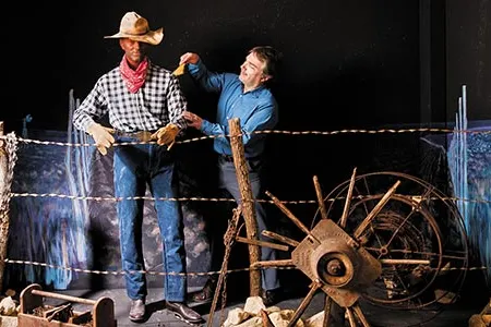 Brad Penka can't say enough about barbed wire's winning of the West.