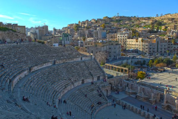 Amman Citadel from the Amphitheater thumbnail