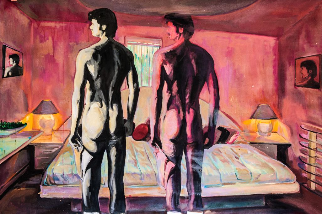 Ku Fu-sheng 顧福生_The Room at the Top of the Stairs  秘密房間_1983_91 x 127 cm_2746 x 3864 pixels.jpg