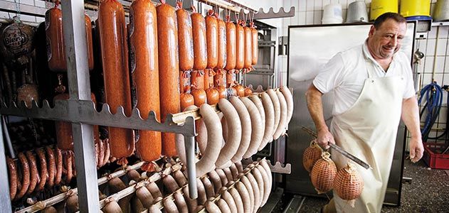 Otto Glasbrenner German sausages