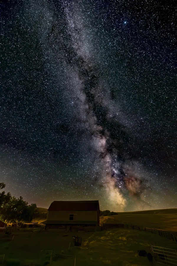 Milky Way Galaxy on the Palouse thumbnail