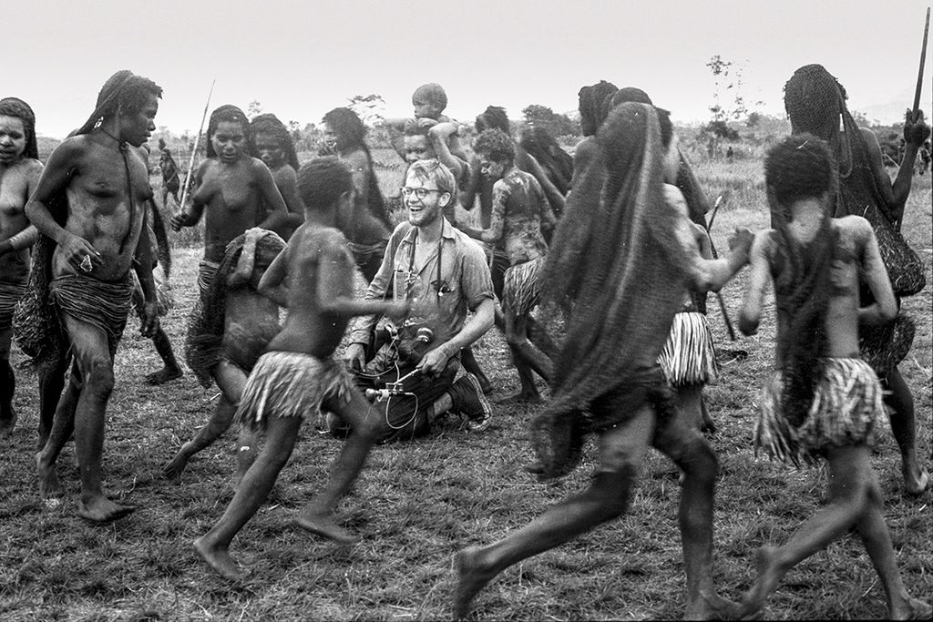 Michael Rockefeller in the Baliem Valley
