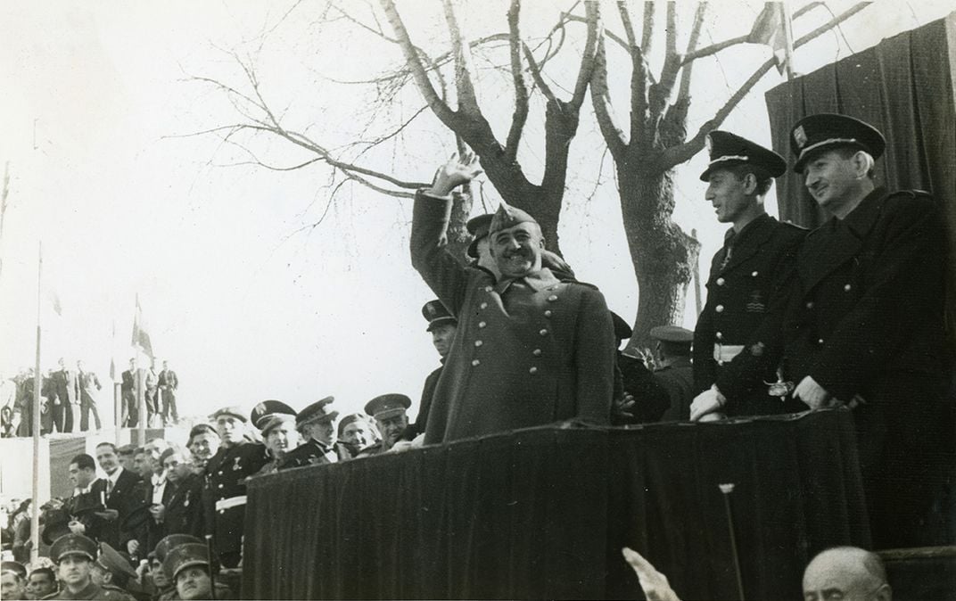 Francisco Franco in Barcelona