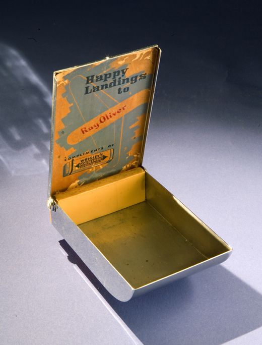 Even in the 1930s, it was offered on flights to avoid passengers' ears popping.