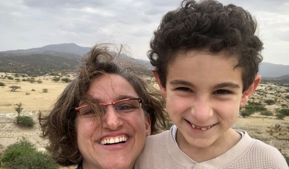 Last summer, I brought my son, Toby, with me on a field work trip to Kenya for the first time. It wasn’t easy but I’m glad I did it and would definitely do it again. (Briana Pobiner, Smithsonian Institution)