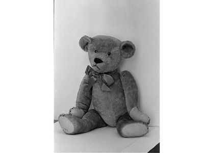 One of the first teddy bears has been in the Smithsonian's collection for over a half-century.