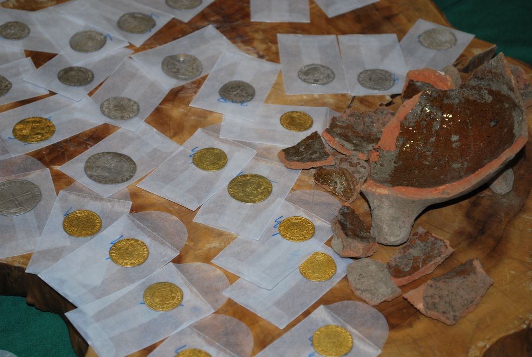 15th-Century Pot of Gold (and Silver) Found in the ...