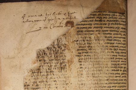The pages were disposed of as scrap and pasted into an unrelated book.

&nbsp;