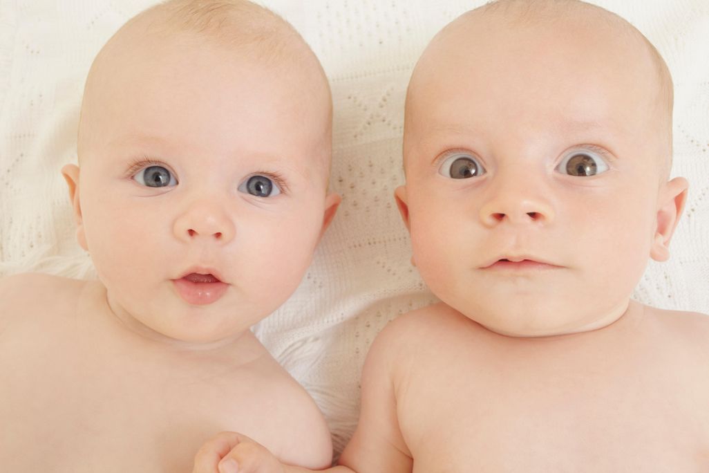 two babies