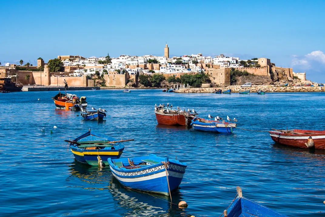 View of Rabat from the water