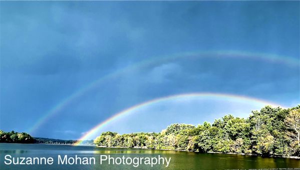 A double rainbow across Woodcliff Lake thumbnail