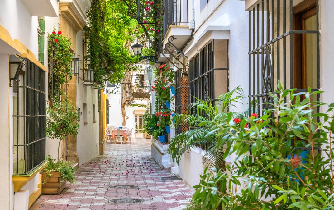 Street in Marbella's Old Town