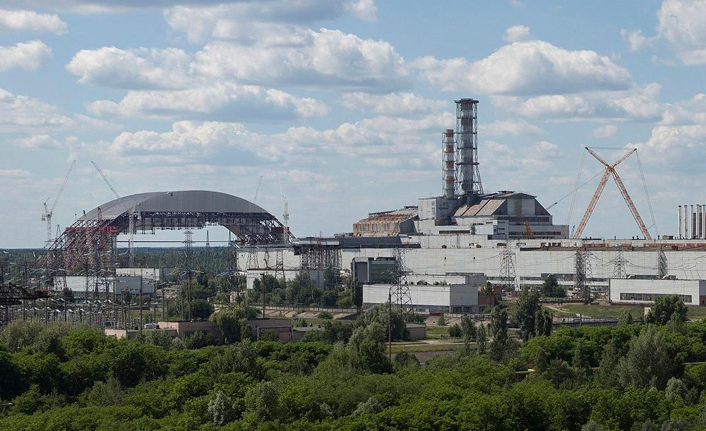 A photo of the Chernobyl Nuclear Power Plant in Ukraine taken in2013