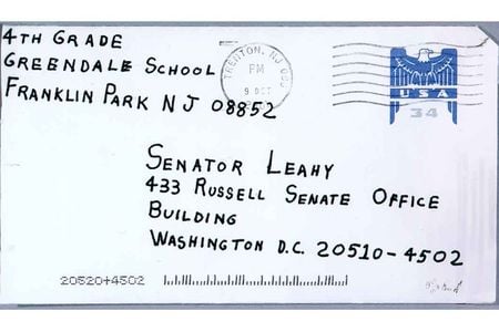 Envelopes and other artifacts from the 2001 anthrax attacks  are on view in “Behind the Badge: The U.S. Postal Inspection Service” at the National Postal Museum.