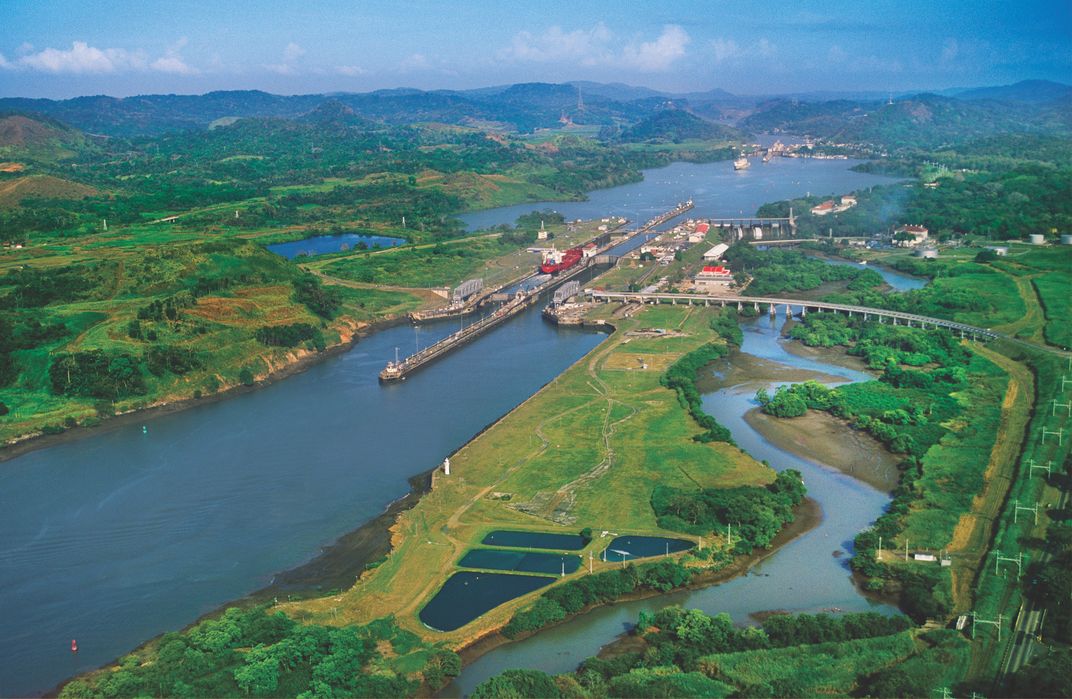 Panama Canal lock