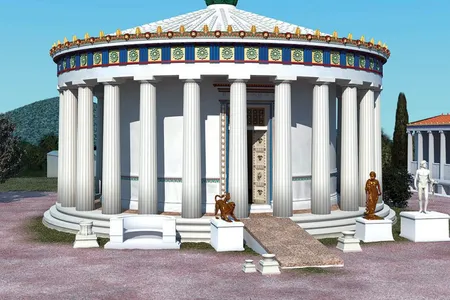 Reconstruction of the Sanctuary of Asclepius in Epidauros
