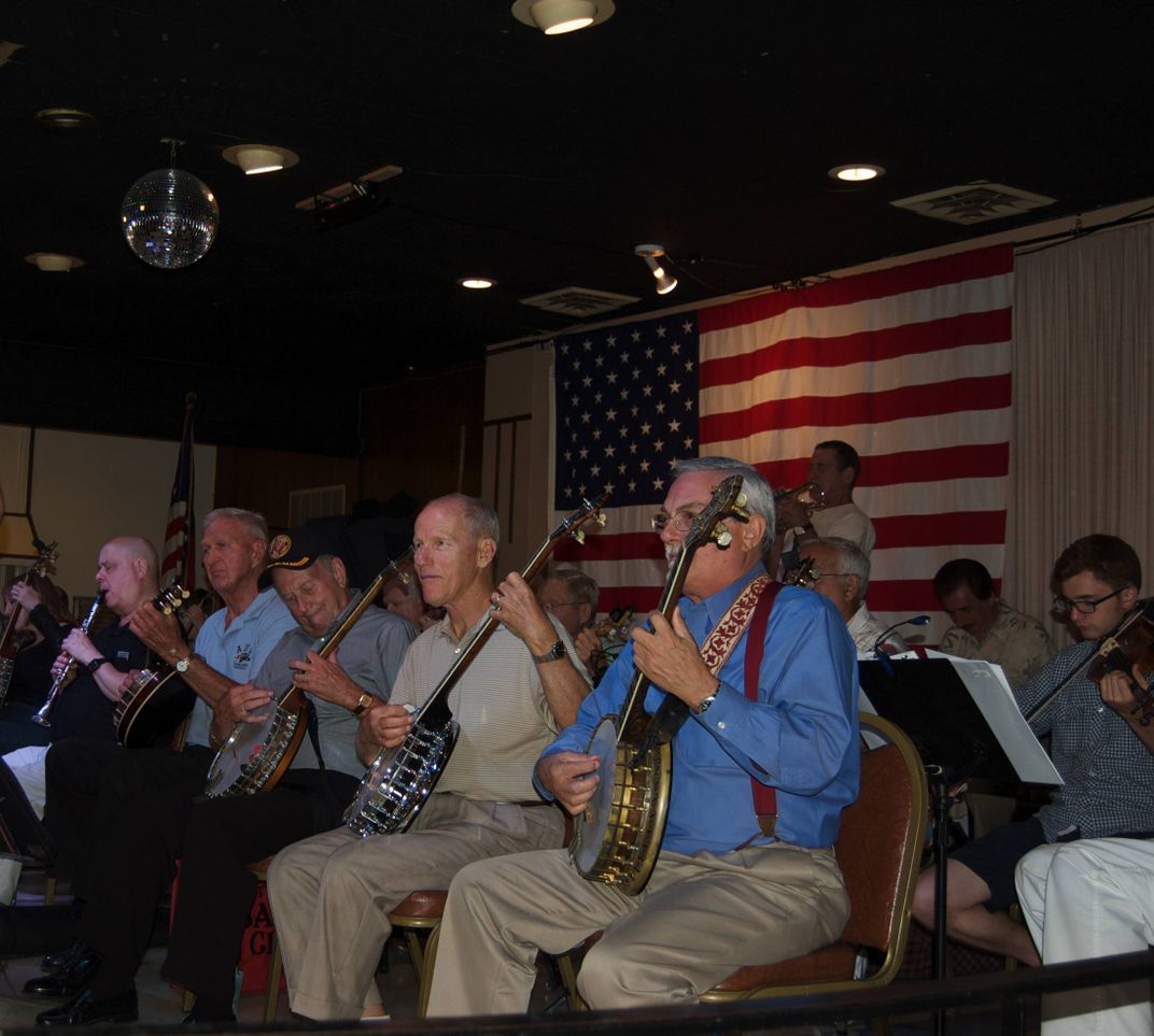 Fun night at The American Legion listening to The Pittsburgh Banjo Club