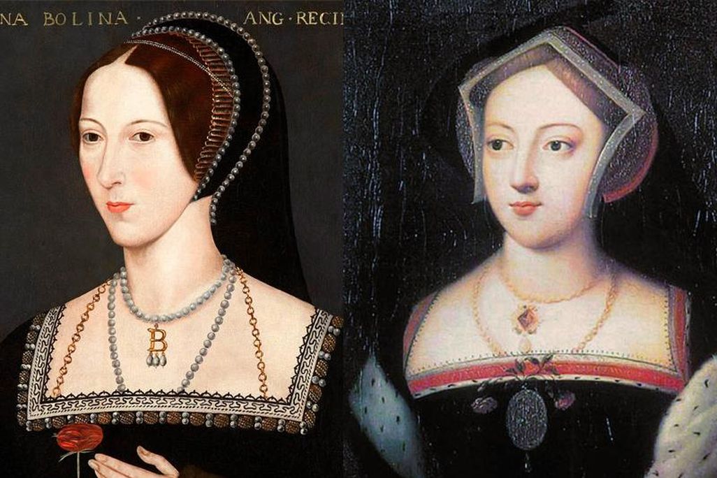 Portraits of Anne and Mary Boleyn