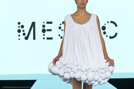 This dress is made with the power of cow manure.