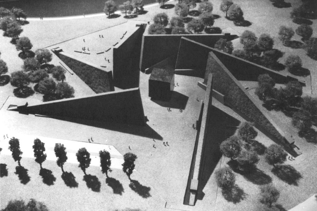 Marcel Breuer's proposed Roosevelt Memorial