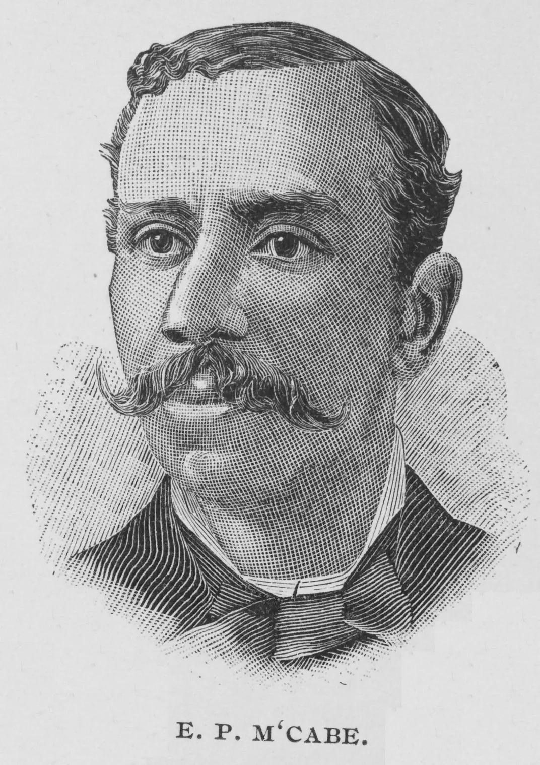 An 1887 illustration of McCabe
