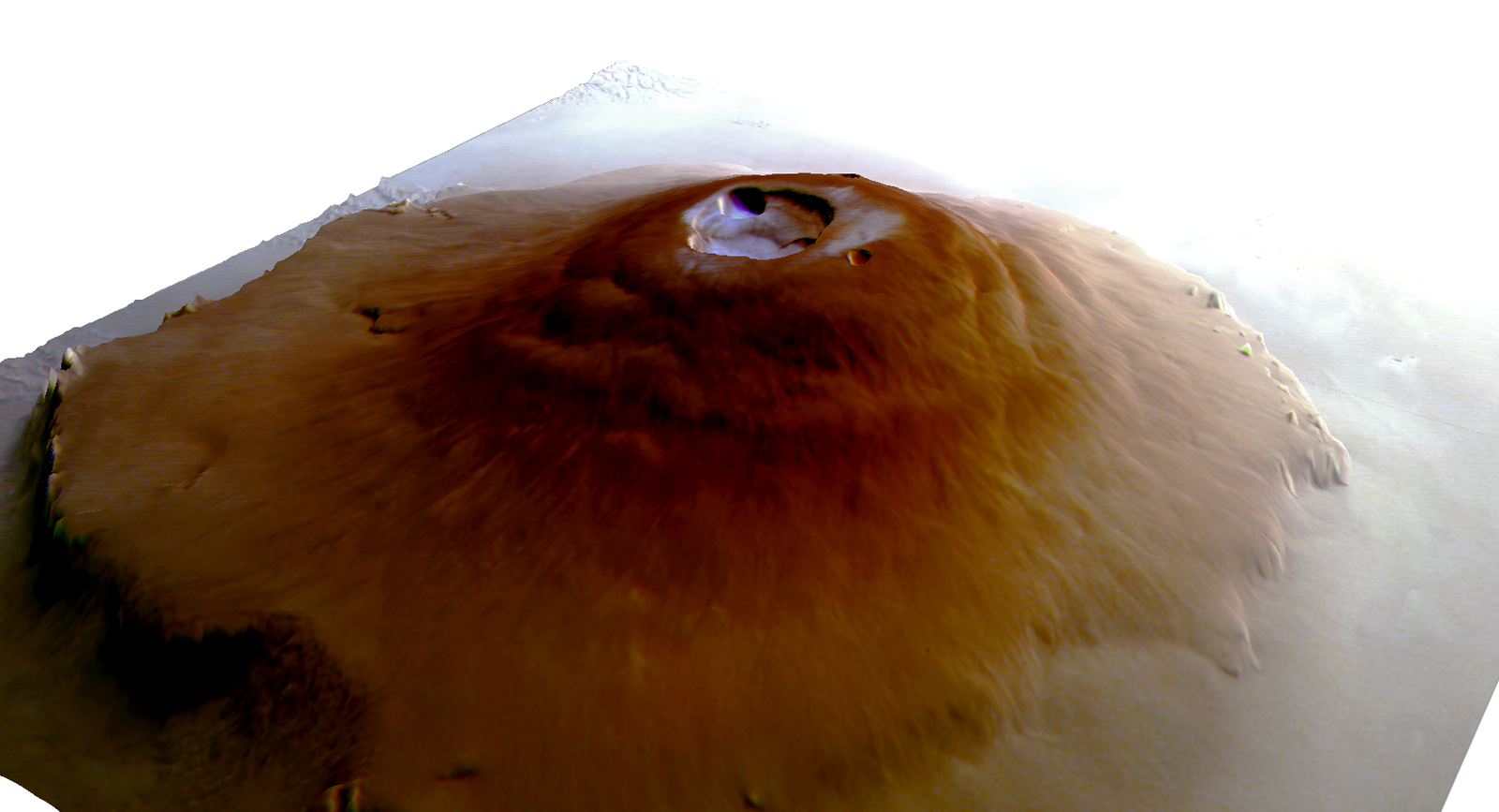 Astronomers Discover Water Frost on Mars' Tallest Volcanoes - Vimarsana News