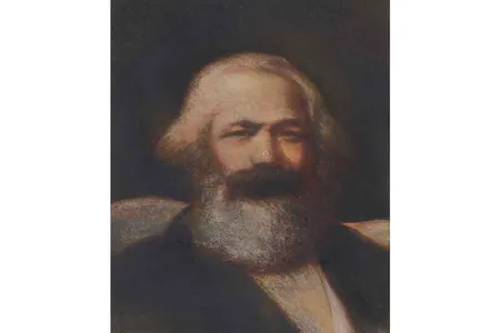 Karl Marx by John Collier, 1977