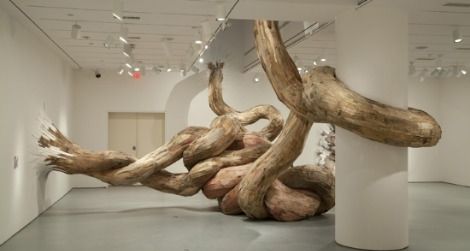 Henrique Oliviera's "Bololô," on display in the "Artists in Dialogue 2" exhibition.