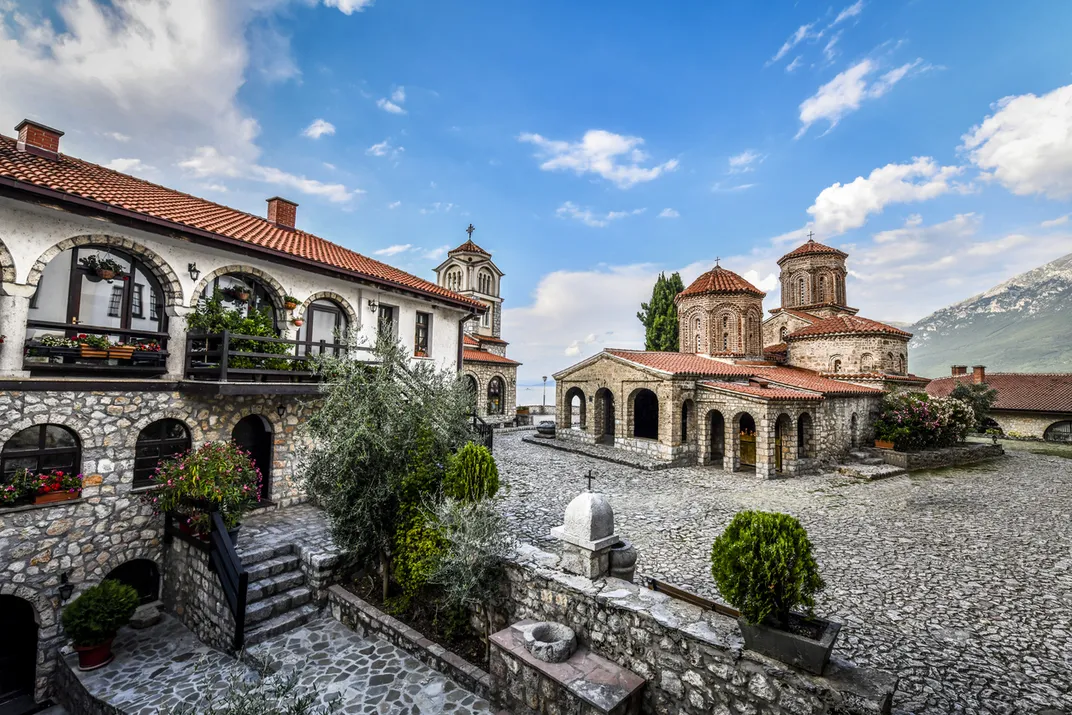 Monastery of Saint Naum, near Ohrid, North Macedonia
