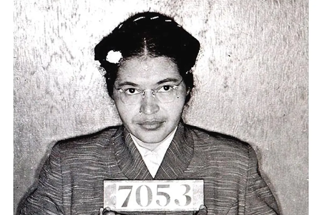 Rosa Parks Booking Photo