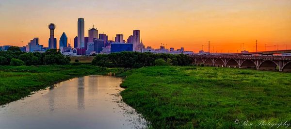 Dallas Skyline at Sunrise thumbnail