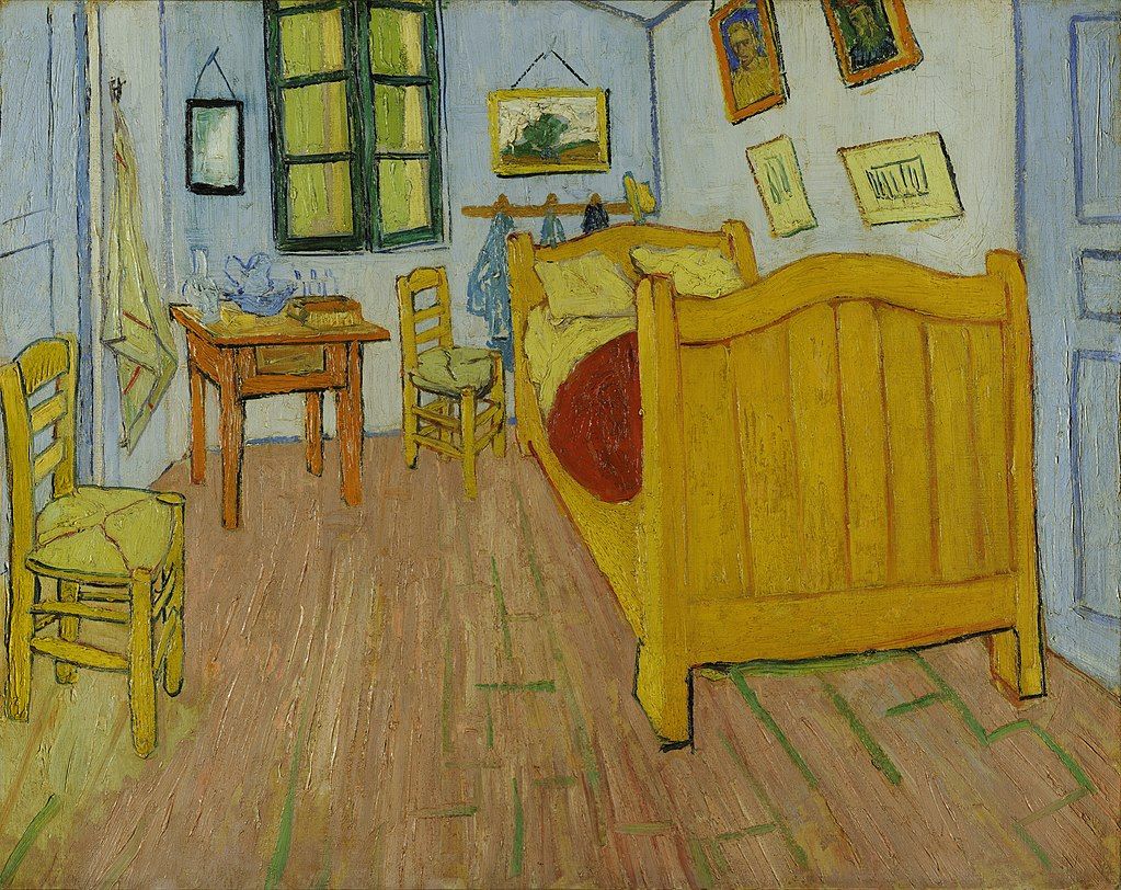 Vincent van Gogh, "The Bedroom"
