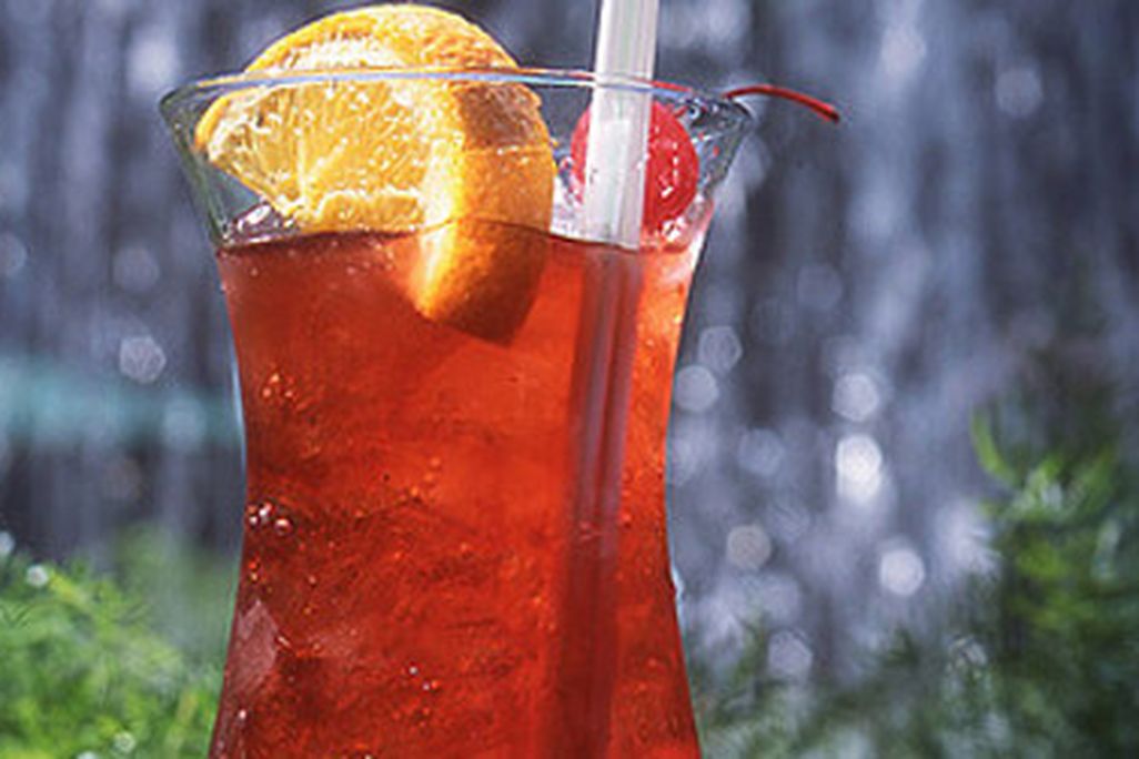 The Hurricane cocktail, a New Orleans specialty