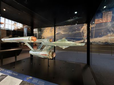 The studio model of the Starship Enterprise from the original Star Trek  TV series underwent extensive restoration.