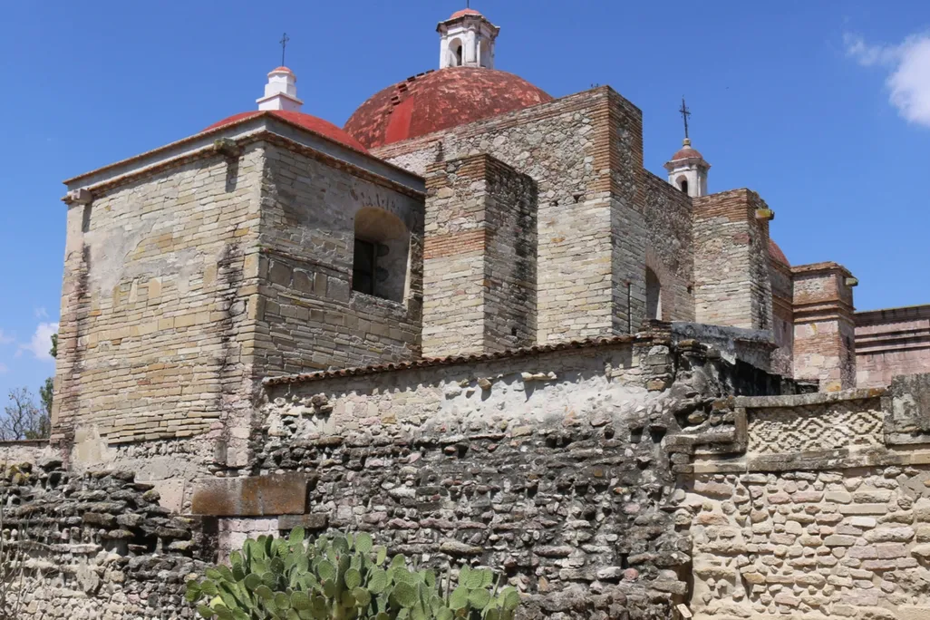 The Catholic Church of San Pablo in Mitla