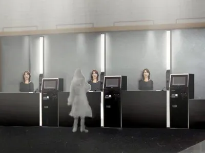 A new hotel in Japan will have robots serving its front desks.