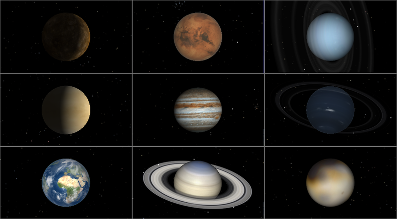 planets our solar system