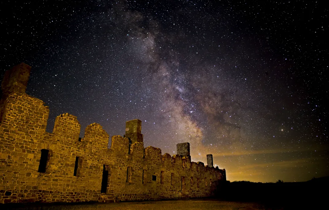 8 - The Milky Way unfurls over Fort Crown Point. Constructed by the British on the site of the old French Fort St. Frederic in 1759, Crown Point was captured by American colonists in 1775. Its weaponry was invaluable to the Revolutionary cause.
