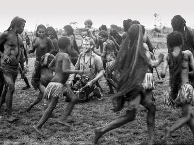 Michael Rockefeller in the Baliem Valley