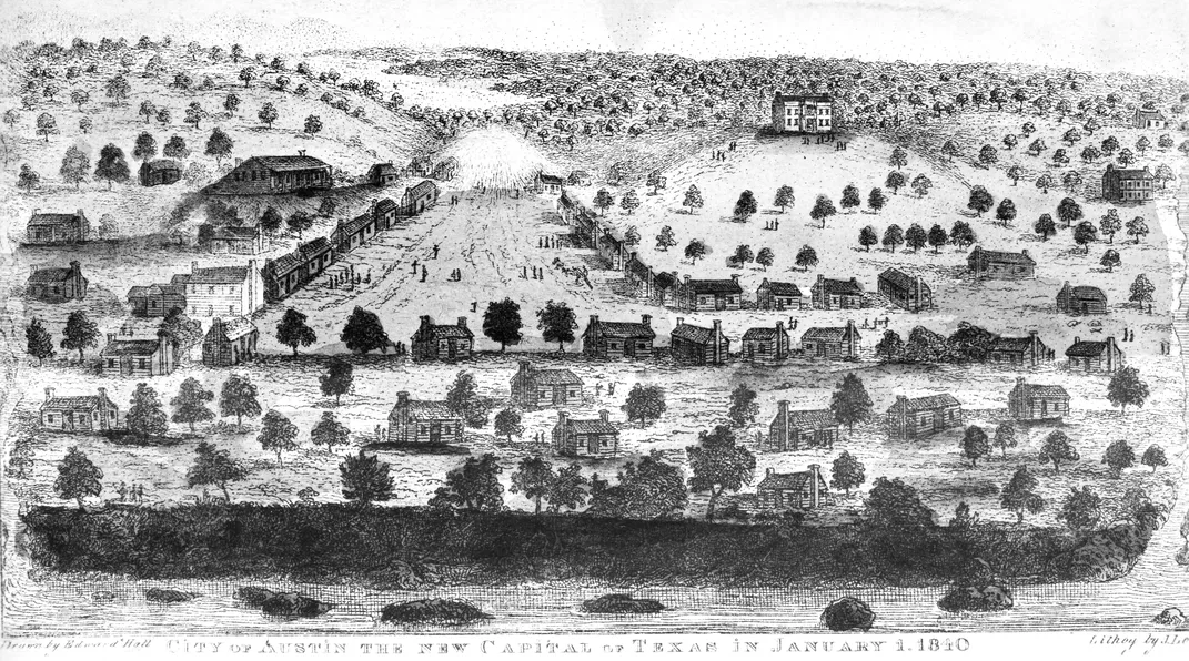 Austin, 1840