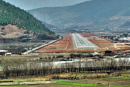 Avoiding the mountains looming over Paro focuses the mind wonderfully.