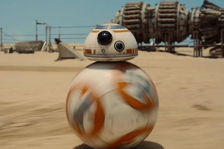 BB-8 in (unrealistic) action.