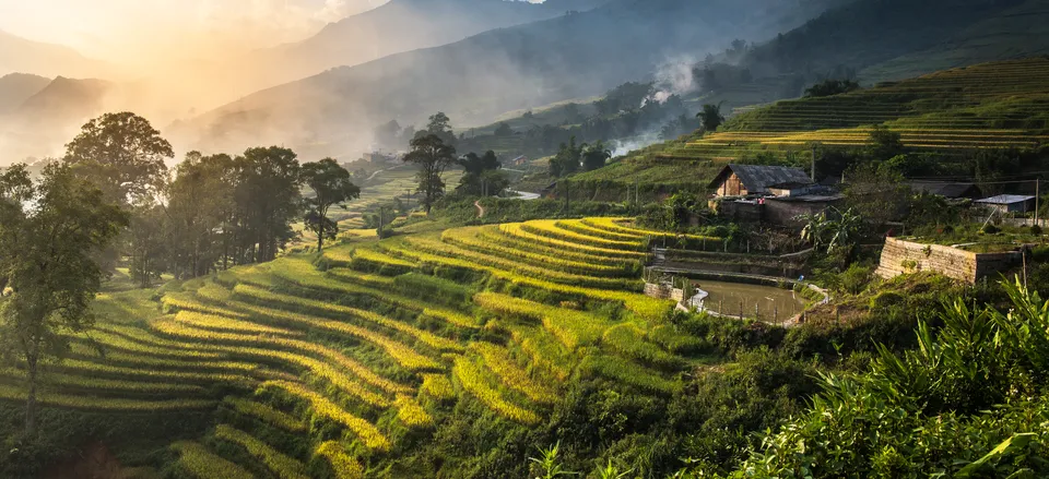 Vietnam by Trail: An Active Journey from Mountains to Sea Discover an array of alluring cultures on foot as you hike to Hmong hill communities in Sapa, bike through rice fields to artisan villages, and explore the World Heritage-listed cities of Hanoi and Hoi An. Kayak among tiny islands on Ha Long Bay, and meet ceramicists and conservationists in beautiful Ninh Binh.