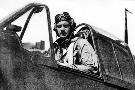 Donald McPherson flew during the United States&#39; Okinawa campaign in Japan.