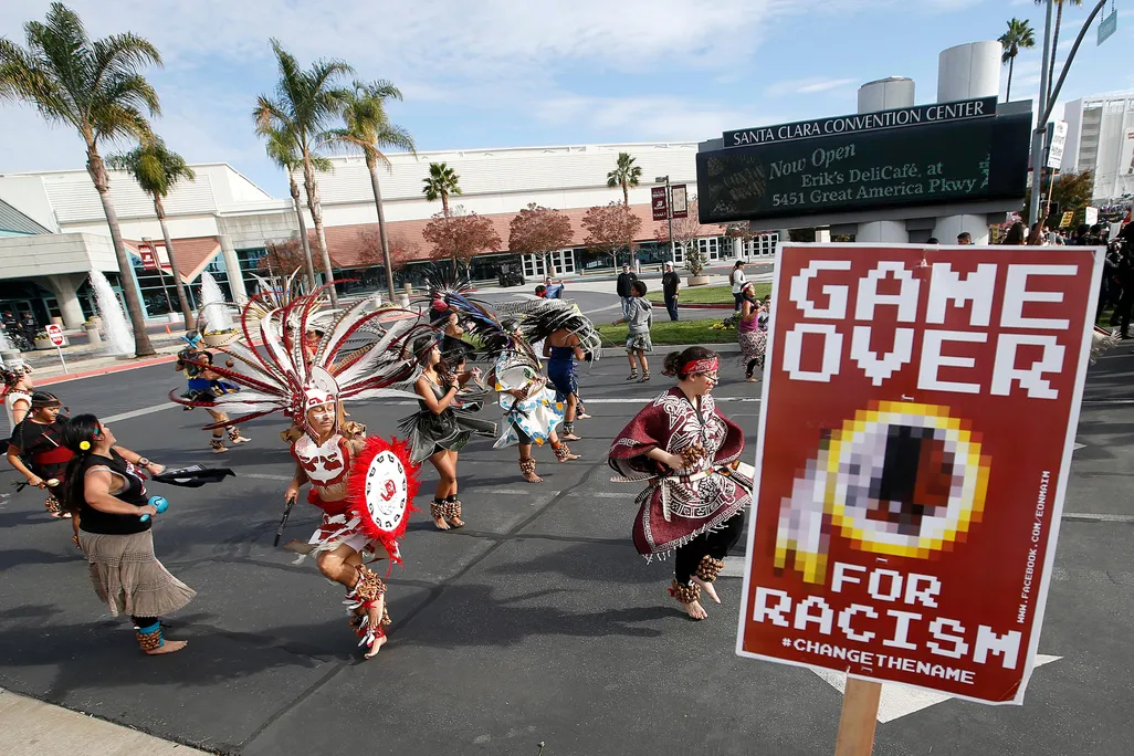 Washington Redskins Protest