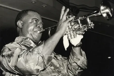 Louis Armstrong's Black &amp; Blues&nbsp;explores the legendary singer and trumpet player's life and legacy.