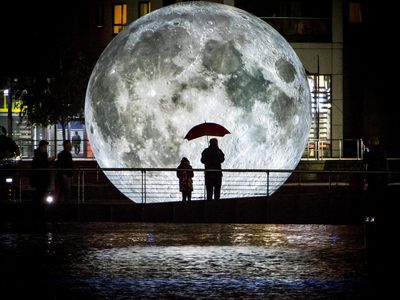 Museum of the Moon, October 2017, Leeds, England.