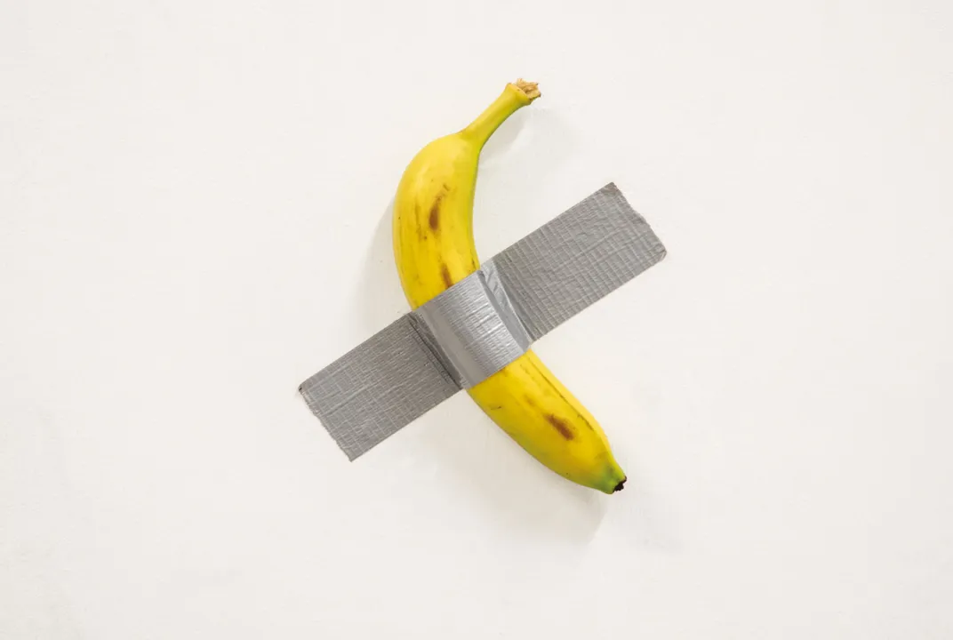 These Bananas Duct-Taped to the Wall Are Worth Millions. Hungry