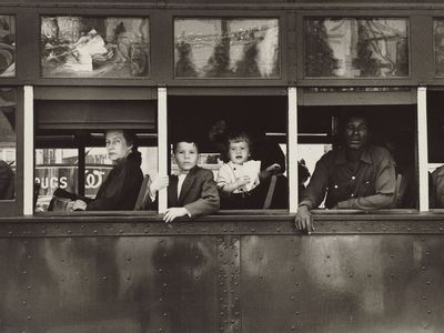 Trolley--New Orleans, 1955