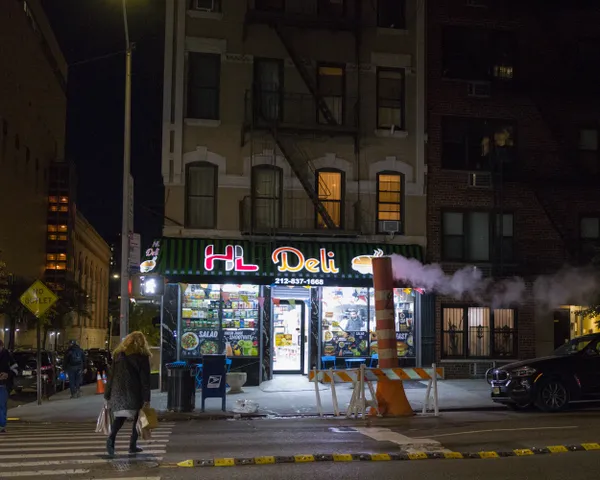 A Deli At Night In New York thumbnail
